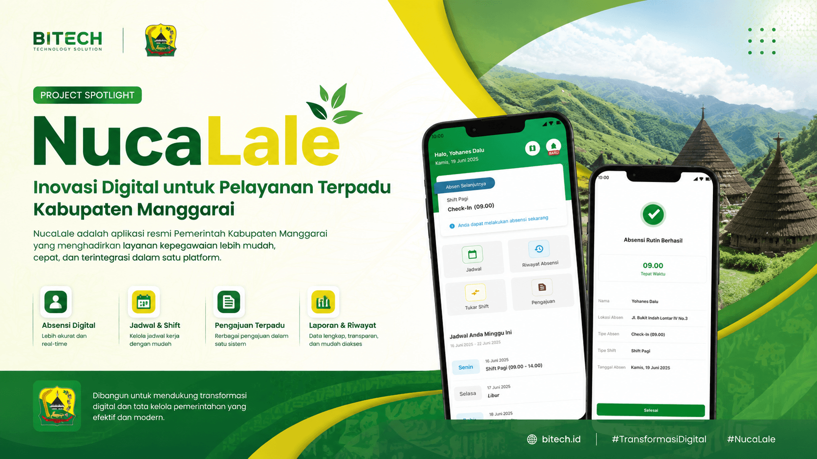 Materi proyek NucaLale dari arsip Bitech